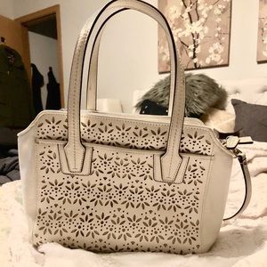 Coach F28081 Taylor Eyelet Leather Crossbody
